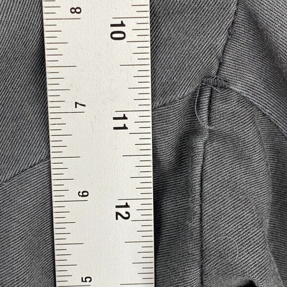 Eddie Bauer Pants Mens 34 Grey Straight Leg Flat Front Outdoor Casual Cotton - Picture 8 of 13